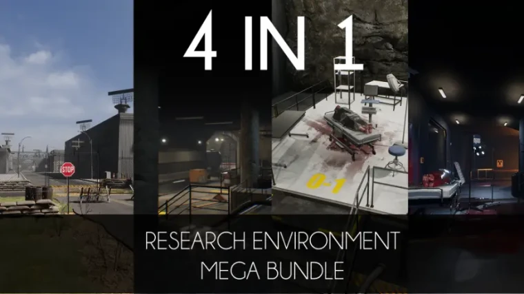 4 IN 1 Modular Research Facility / Mega Bundle