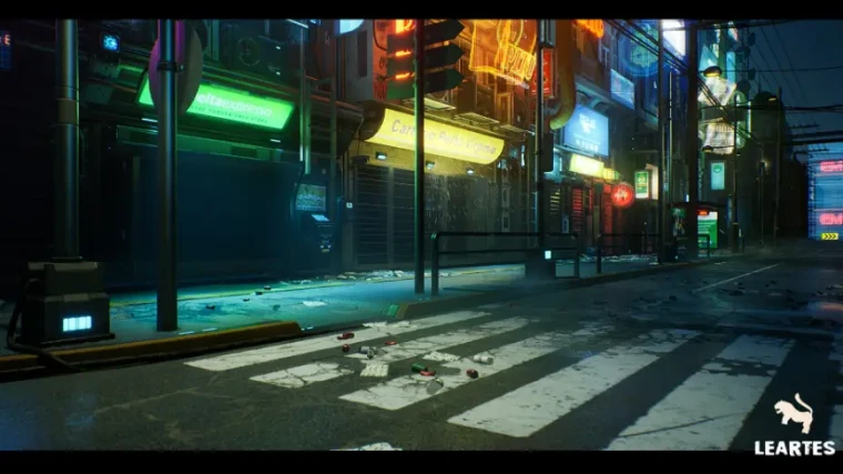 Cyberpunk City / Recife Cyberpunk Environment