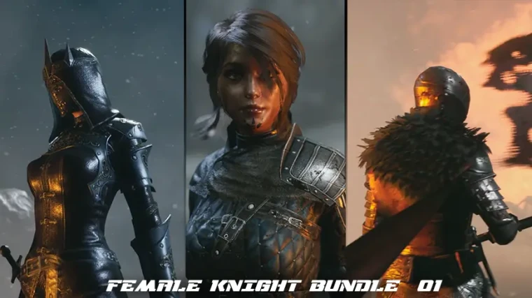 Female Knight Bundle 01 Female Knight Bundle 01