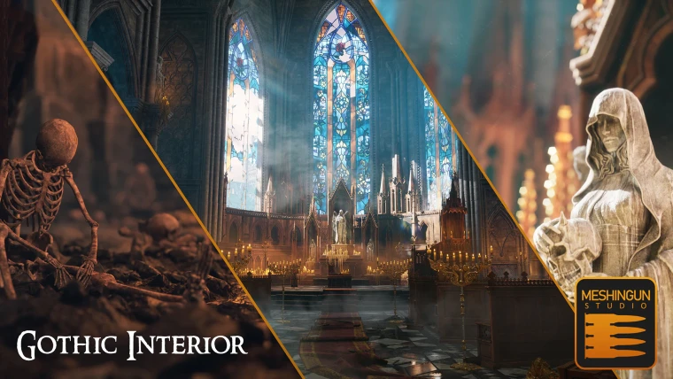 Gothic Interior Megapack