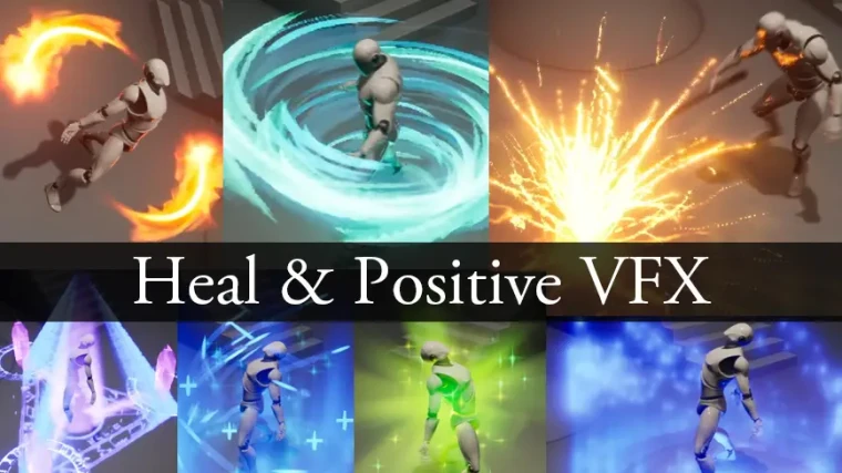 Heal and Positive VFX ( with SFX )