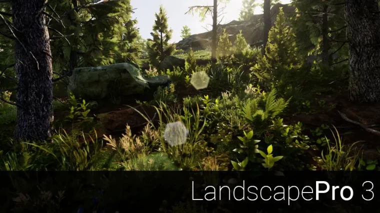 Landscape Pro 3 - Automatic Natural Environment Creation Tool