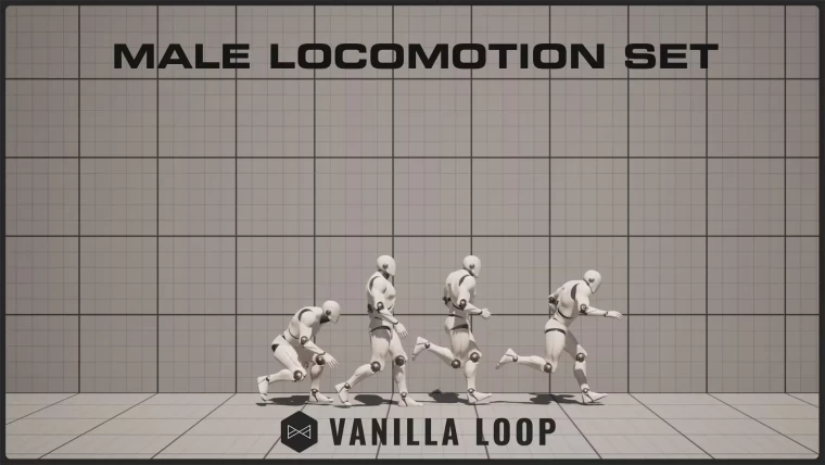 Male Locomotion Set