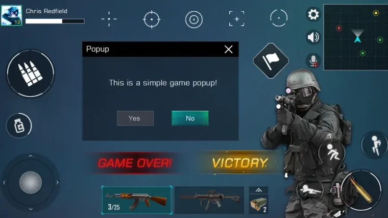 Modern Shooting UI Pack