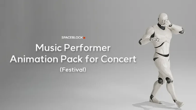 Music Performer Animation Pack for Concert(Festival)