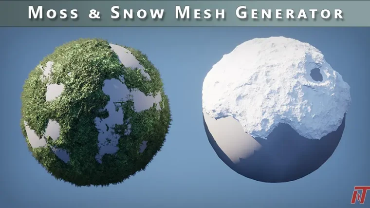 Procedural Moss & Snow