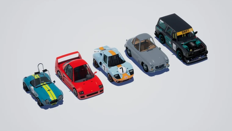 Cartoon Cars 2019