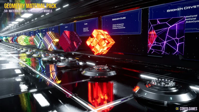Geometry Material Pack