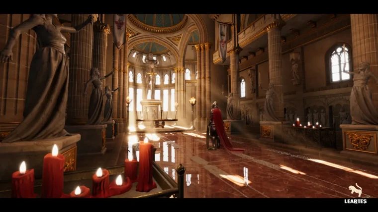 King Arthur Medieval Castle Interior Environment ( Medieval, Medieval )