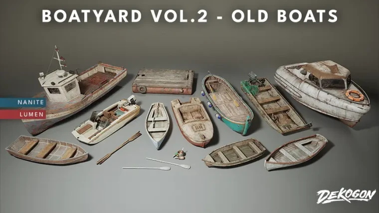 Boatyard VOL.2 - Old Boats
