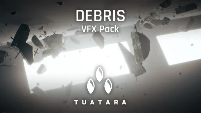 Concrete Debris VFX Pack