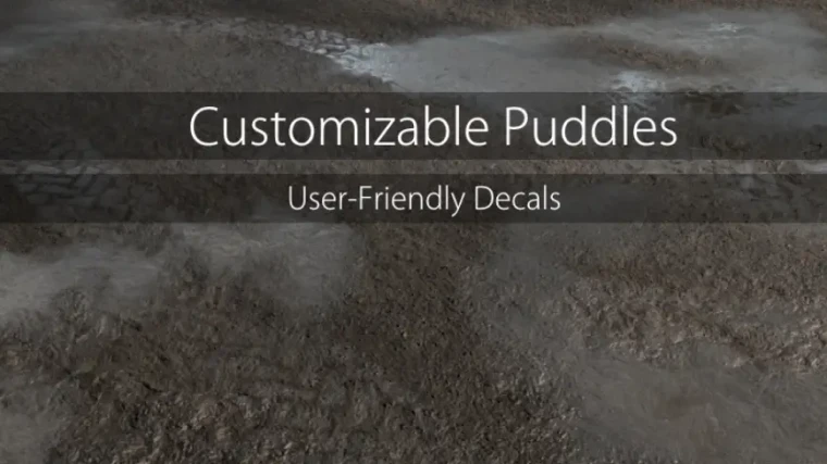 Customizable Puddles