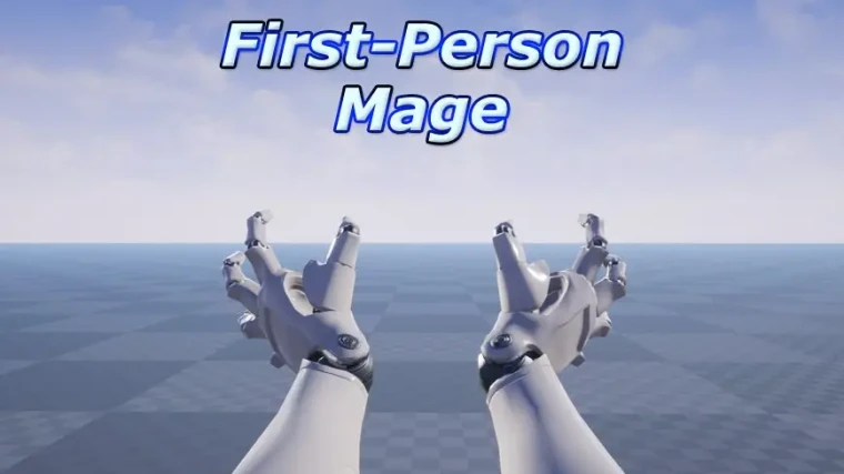 First-Person Mage Animation Set