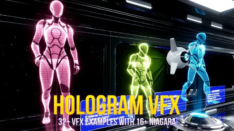 HOLOGRAM VFX With Niagara