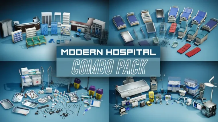 Hospital - COMBO Prop Pack (VOL 1-6)