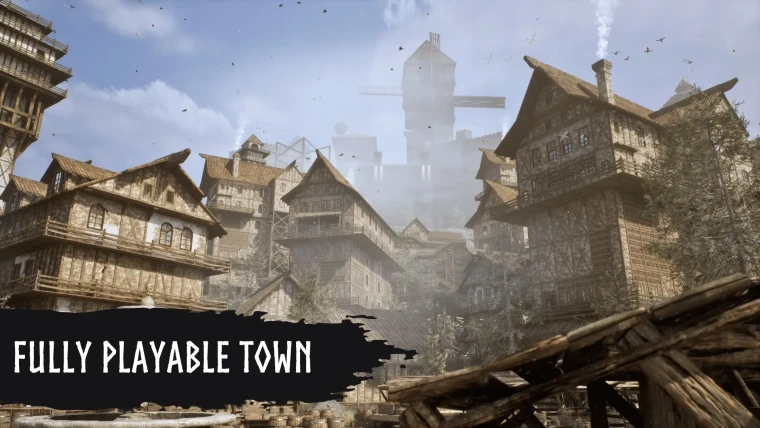 Modular Medieval Town (Medieval Town, Medieval Village)