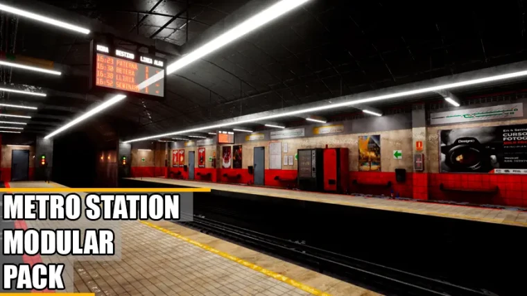 Metro Station Modular Pack