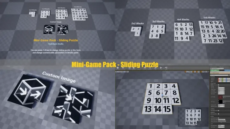 Mini-Game Pack - Sliding Puzzle