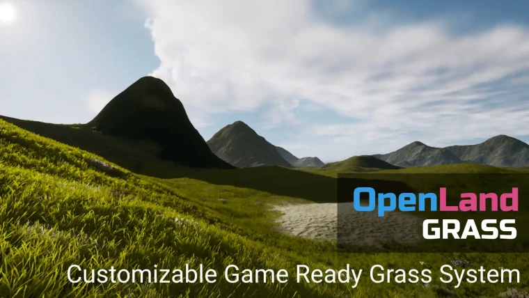OpenLand Grass - Customizable Game Ready Grass System