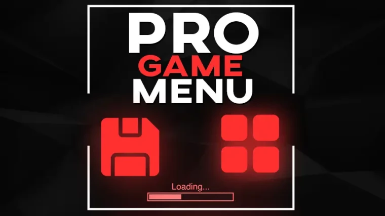 Pro Game Menu