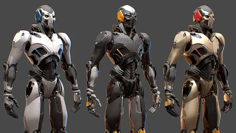 Sci-Fi Robot Character Pack
