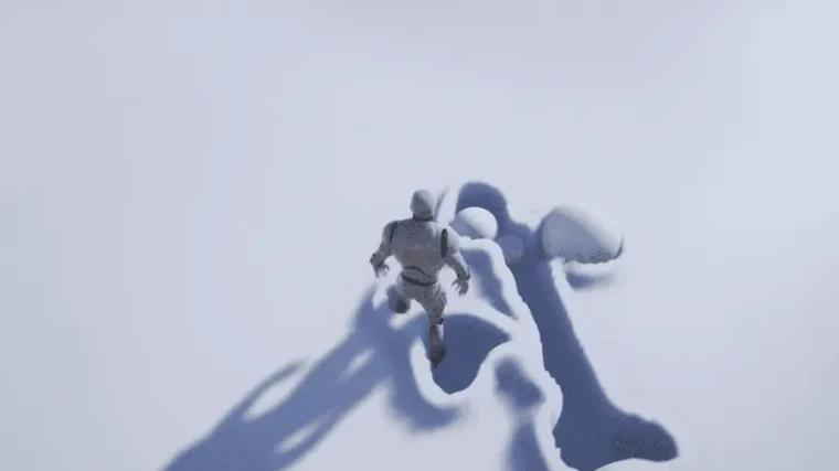 Snow Deformation