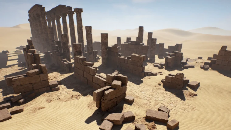 Modular Desert Ruins