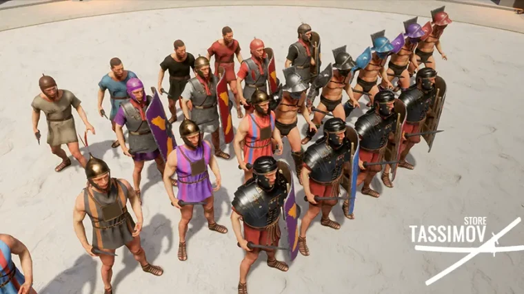 Rome Empire Character Pack