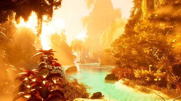 Tropical Alien World