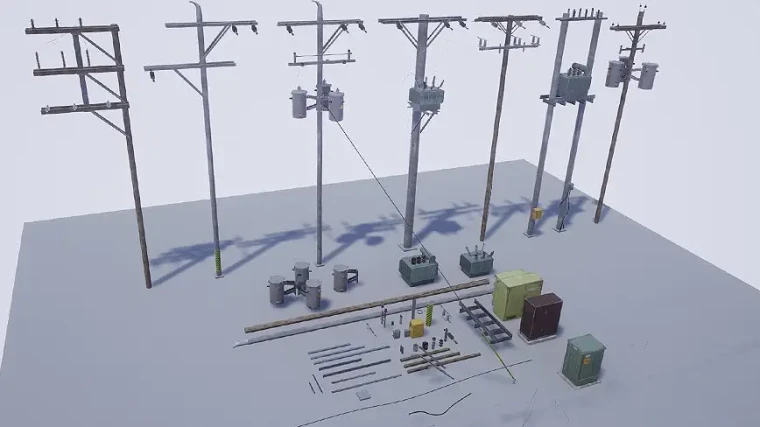 Utility/Power Pole