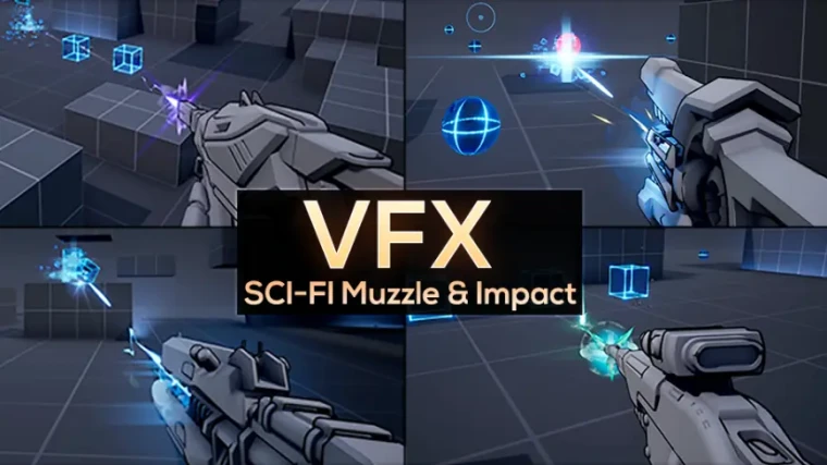 VFX Pack - Stylized FPS Muzzle and Impacts Effects
