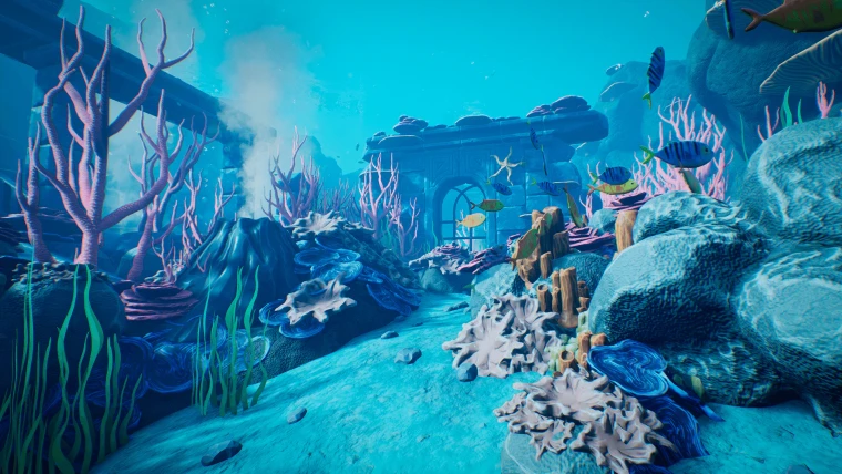 Underwater World - Modular Underwater - Stylized Underwater - Ocean - Sea
