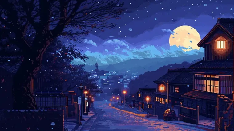 2D Pixel Scene 3