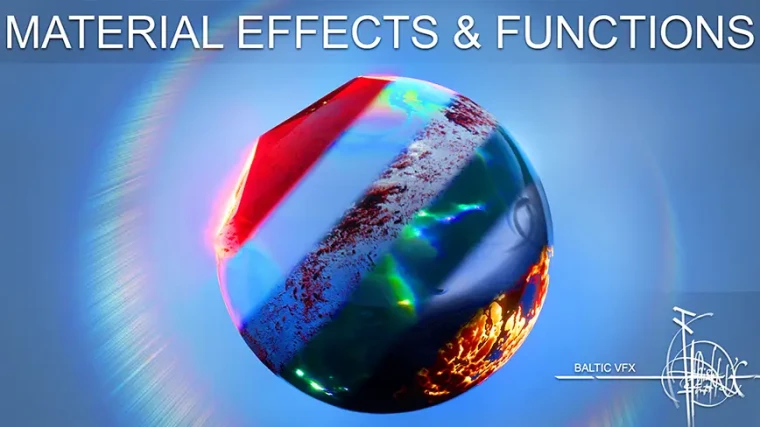 Baltic VFX : Material functions and effects library