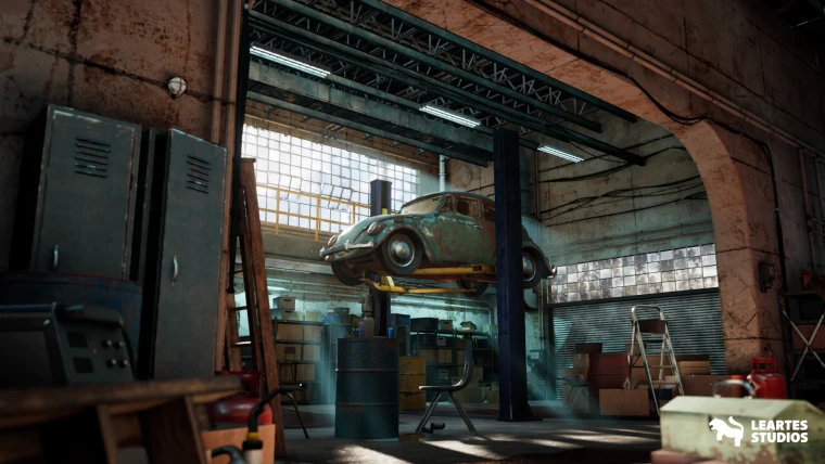 Garage Warehouse Environment