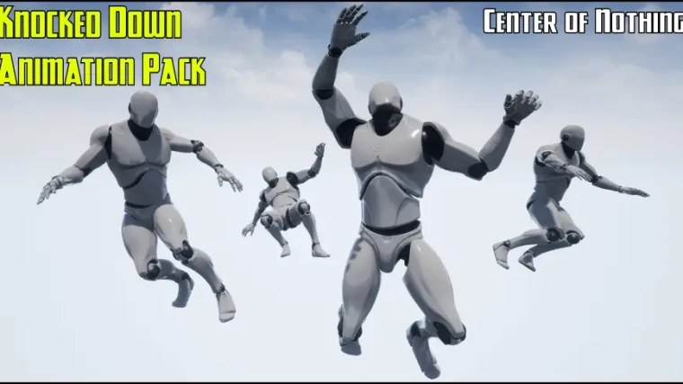 Knocked Down Animation Pack
