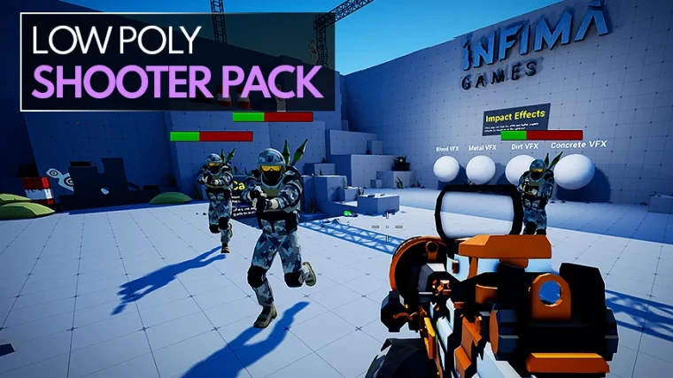 Low Poly Shooter Pack v6.0