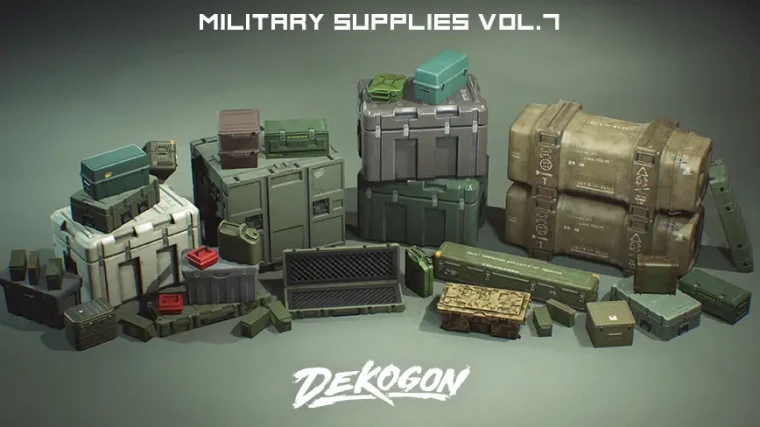 Military Supplies - VOL.7 - Containers