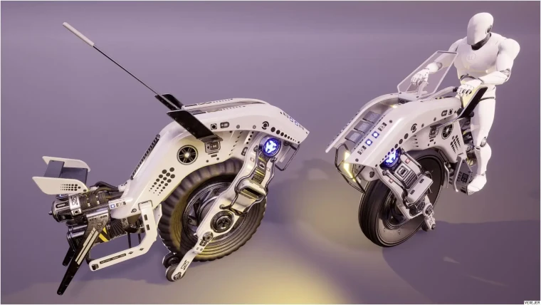 SciFi Grasshopper Mono Bike