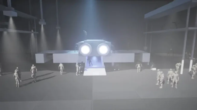 Sci-fi Worker Animset