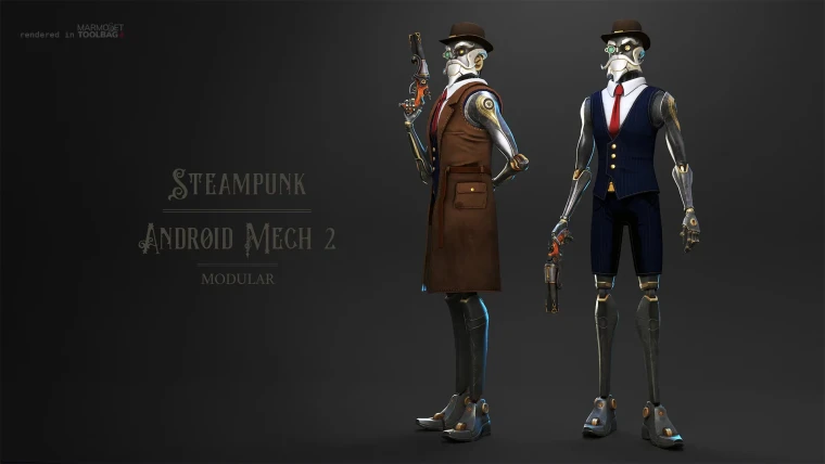Steampunk Android 2