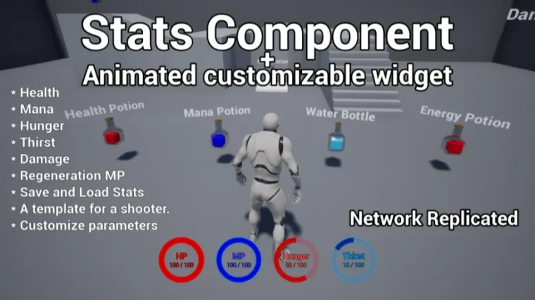 Universal Stats Component