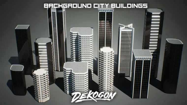 Urban Background Buildings - VOL.1