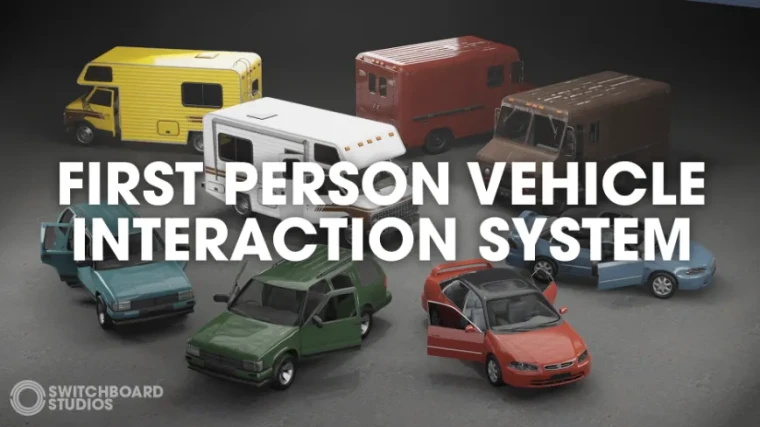 Vehicle Variety First Person Vehicle Interaction System (FPVIS)