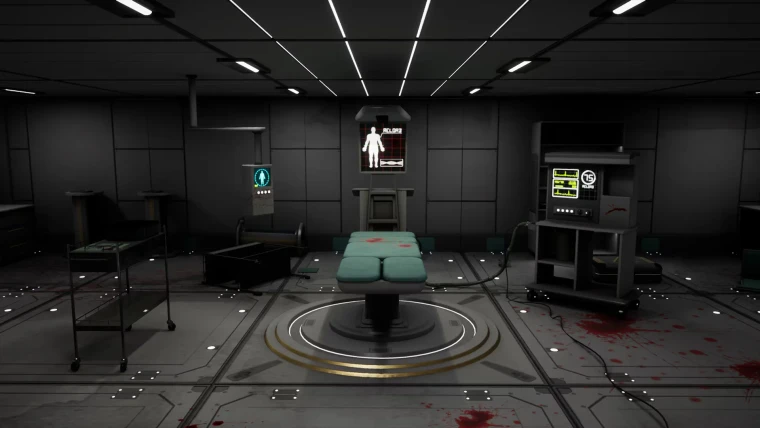 SciFi Space Medical Room