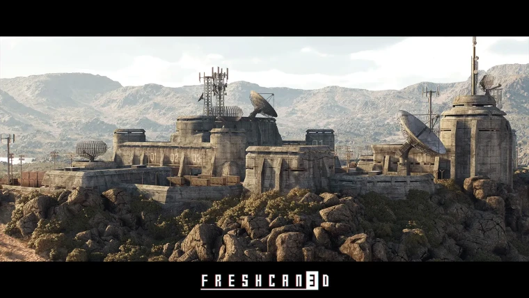 Military Outpost and Bunker Environment ( Military Base, Military Bunker )
