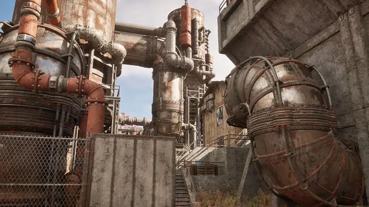 Post Apocalyptic Refinery