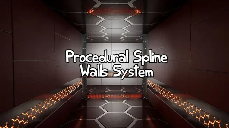 Procedural Spline Walls System