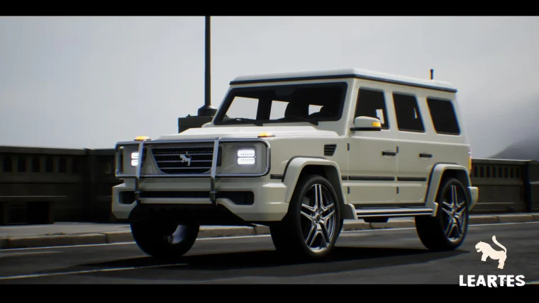 SUV 01 Driveable / Animated / Realistic