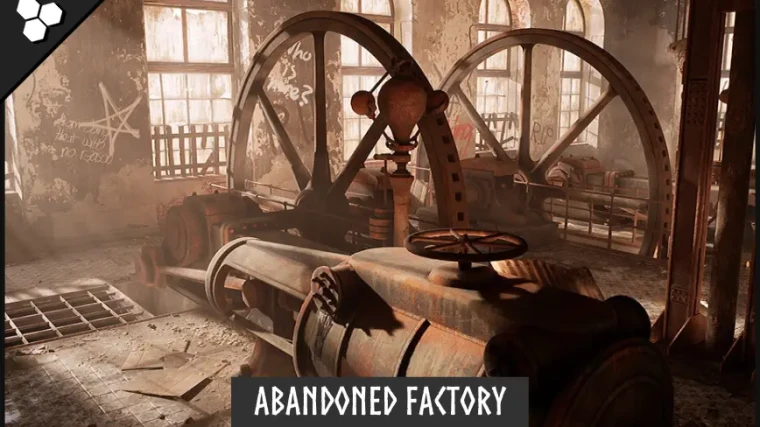 Abandoned Factory (Factory, Warehouse, Industrial Factory, Industrial Warehouse)